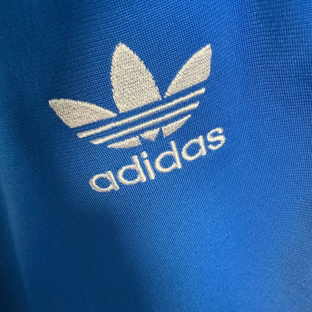 Adidas Blue track suit. Worn once.